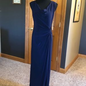 Ralph Lauren Long Navy Dress